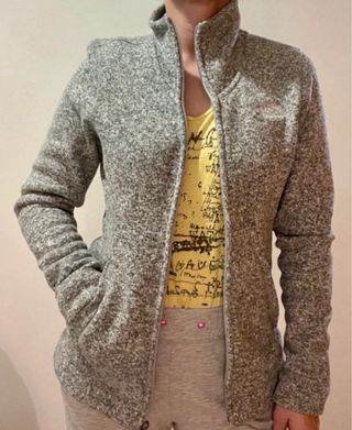 Chaqueta polar The North Face gris