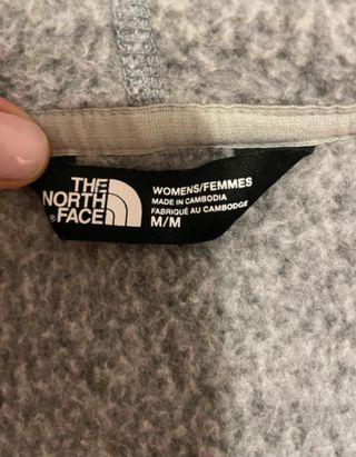 Chaqueta polar The North Face gris