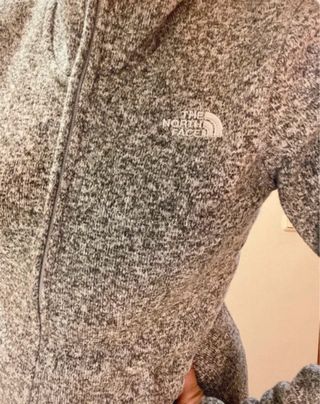 Chaqueta polar The North Face gris