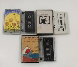 3 Los Secretos Cintas Cassettes ELIGE