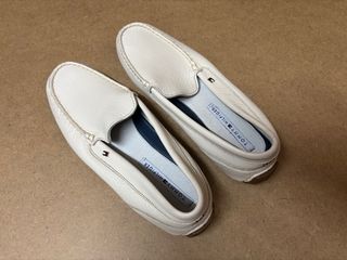 Mocasines Tommy Hilfiger Beige/Blanco Mujer