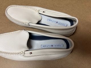 Mocasines Tommy Hilfiger Beige/Blanco Mujer
