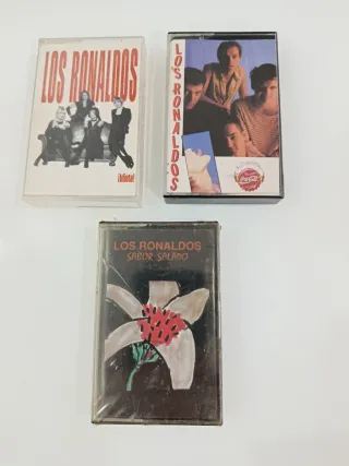 3 Los Ronaldos Cintas Cassettes ELIGE