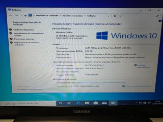 Notebook Toshiba L500 - AMD Athlon II