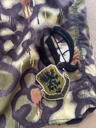 Bañador Quiksilver estampado divertido militar