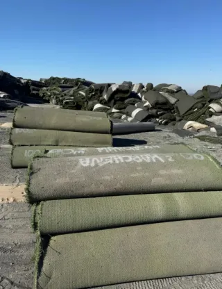 Césped artificial reciclado