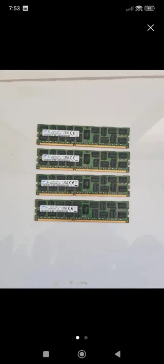 16Gb x4 Memorias RAM DDR3 16gb 2rx4