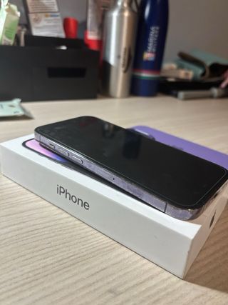 iPhone 14 Pro Viola + Cover Viola