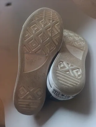 Converse All Star Cuero Negro