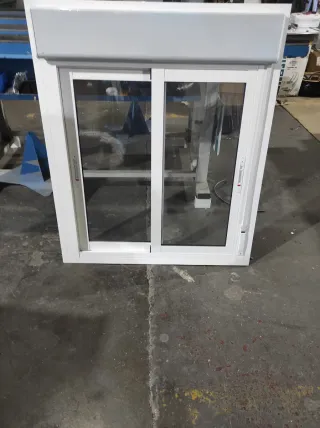 2 Ventanas Aluminio Climalit con Persiana