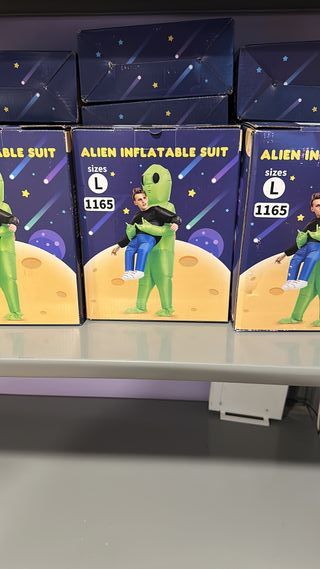 Morph Disfraz Alien Hinchable Adulto Traje Marciano