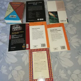 Lote 7 libros: Poe, Sierra i Fabra, Gisbert