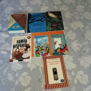 Lote 7 libros: Poe, Sierra i Fabra, Gisbert