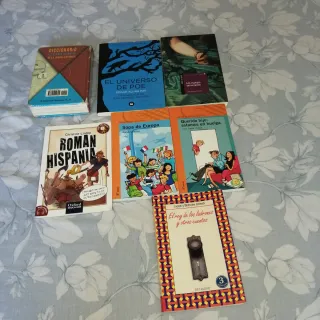 Lote 7 libros: Poe, Sierra i Fabra, Gisbert