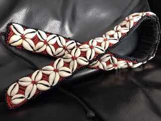 CINTURÓN VINTAGE UCRANIANO DE ARTESANÍA