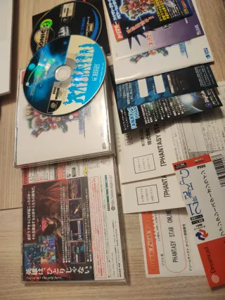 Phantasy Star Online Dreamcast JP spine