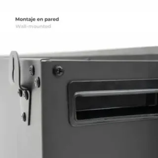 Chimenea Eléctrica con efecto llama de 2000 W Kekai Kentucky 128x26x61 cm