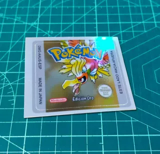 Pegatina Pokémon Oro
