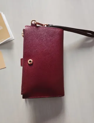 Portafoglio Michael Kors Rosso