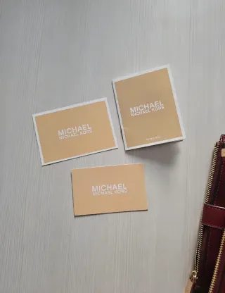 Portafoglio Michael Kors Rosso