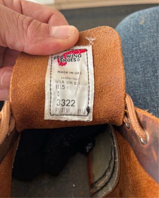 Botines Red Wing Chukka Piel Marrón