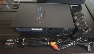 Consola Sony PlayStation 2 SCPH-50004 Negra