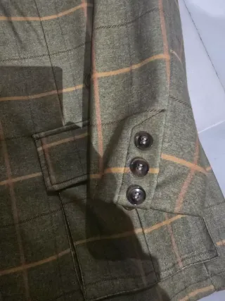 Chaqueta de cuadros sin estrenar