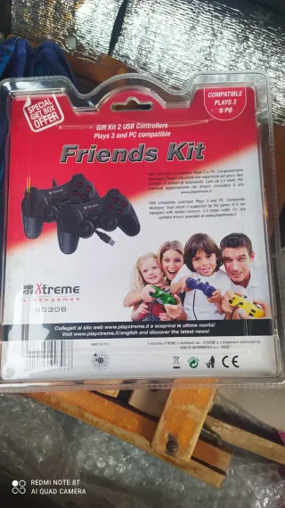 Coppia Controller USB Xtreme per PS3 e PC