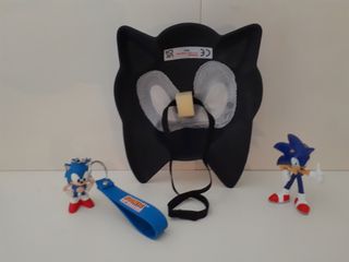 Sonic - Máscara, Figura y Llavero