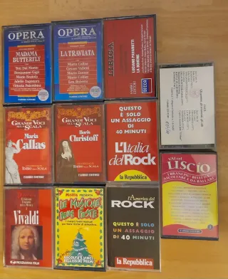 Musicassette originali anni 70/80 varie