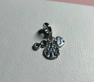 Charm Corazón Infinito Árbol Familia