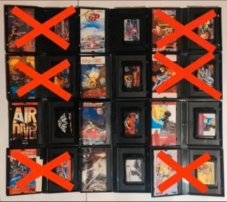 Giochi Sega MegaDrive Japan - Scegli il tuo