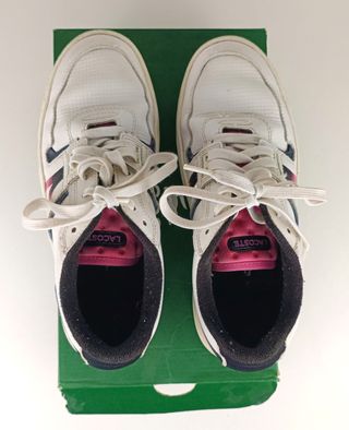 Zapatillas Lacoste L001 Piel Mujer Talla 38