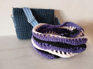 Bufanda nueva crochet infinita