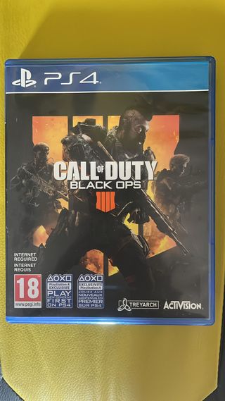 Call Of Duty Black Ops 4 PS4 COD Pal Multi