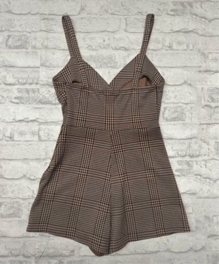 Vestido/Mono corto cuadros