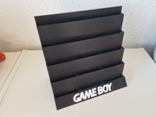 Soporte expositor 15 juegos game boy