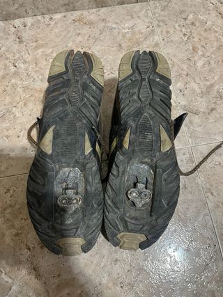 Zapatillas BTT Shimano con calas 44