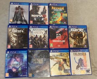 Lote 12 Juegos PS4.