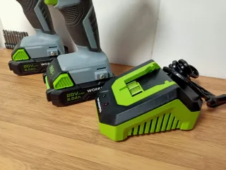 Juego Taladro Atornillador WORKPRO 20V