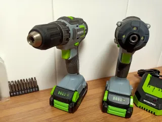 Juego Taladro Atornillador WORKPRO 20V