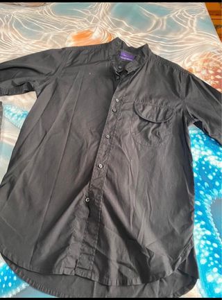 Camisa y Chaleco Negro