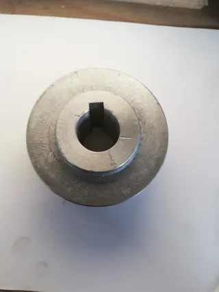 Puleggia Alluminio 2 Gole Diam 24mm