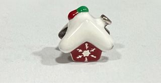 Charm Pandora Coche Navideño o casa navideña.