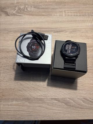 Garmin fenix 6X Pro Solar Negro