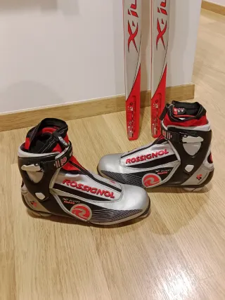 Sci Rossignol X-ium Skate + Scarponi T41