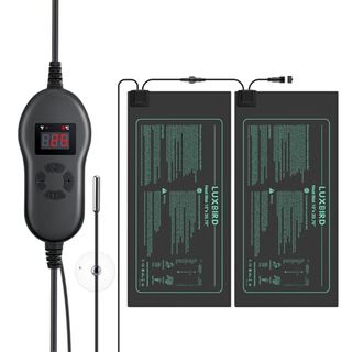 493 -  2 tappetini riscaldanti con 1 termostato