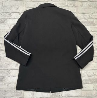 Conjunto Traje Negro con Raya Lateral