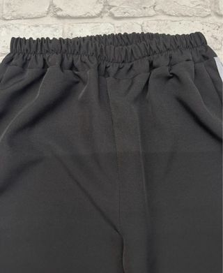 Conjunto Traje Negro con Raya Lateral