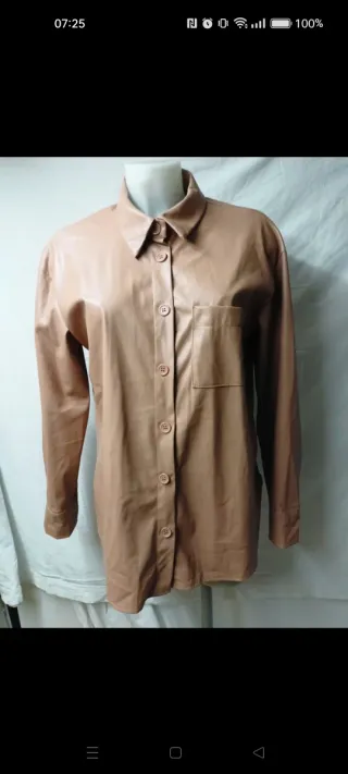 Camicia Lokita donna beige/marrone